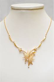 Picture Gold Fashion Necklace Bridal Gold Jewellery Gold Jewellery Design Necklaces