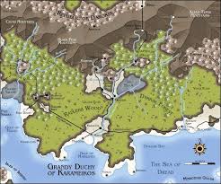 Grand Duchy Of Karameikos Fantasy Map Dungeon Maps Dungeons And Dragons