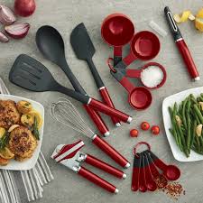 Bamboo kitchen utensils pictures random comments: Kitchenaid 15 Piece Tool And Gadget Set Reviews Wayfair