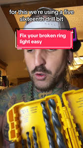 How to fix your ring light when the stand breaks or you lose the botls...