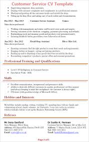 Writing a customer service representative resume? Customer Service Cv Template Tips And Download Cv Plaza