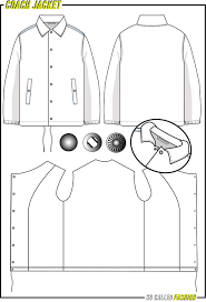 Download Perth Blackborough Prezit Nekolik Coach Jacket Pattern Datum Mechanika Uvazeni