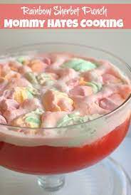 A baby shower food recipes that can easily be changed or expanded to you is baby shower punch. Rainbow Sherbet Punch Sherbet Punch Recipe Mommy Hates Cooking