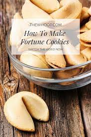 How To Make Delicious Fortune Cookies At Home The Whoot In 2020 Fortune Cookies Recipe Easy Fortune Cookies Recipe Fortune Cookie