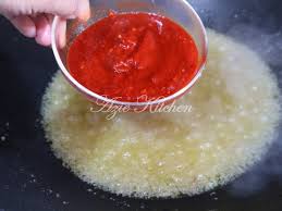 Caara melembutkan sotong kembang dan buat sambal. Sambal Sotong Kembang Azie Kitchen