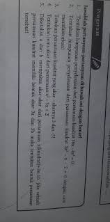 Lks ratih ipa terpadu kelas 9 semester 1. Jawaban Lks Matematika Kelas 9 Halaman 29 Tolong Dibantu Brainly Co Id