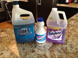 Homemade Dish Hand Sanitizer 3 Parts Dawn 1 Part Fabuloso 1 2 Part Bleach Cleans Smells Homemade Cleaning Products Homemade Bleach Disinfectant Spray