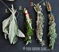 Gifts From The Garden Homegrown Smudge Sticks You Grow Girl Smudge Sticks Herbs Herbalism