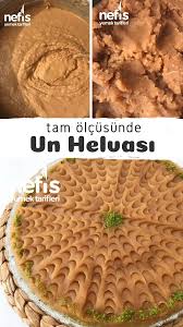 Tam Olcusunde Helva Nefis Yemek Tarifleri Einfacher Nachtisch Rezepte Lebensmittel Essen