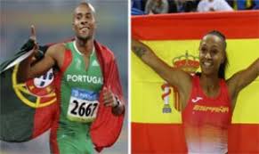 Nelson Evora Y Ana Peleteiro Triple Salto Iberico Ravelo Deporte