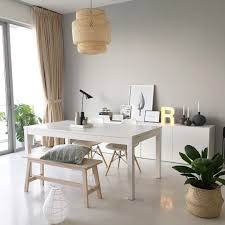 Ikea Sinnerlig Pendant Lamp Norraker Bench Besta Sideboard Dining Table Photosbyir Home Home Decor Interior