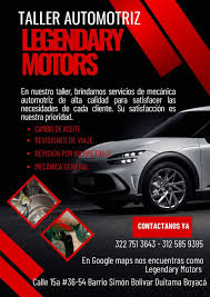 Taller Automotriz Legendary Motors