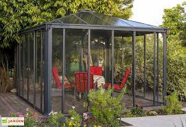 Jardin D Hiver En Aluminium Et Polycarbonate 9 M Ledro 3000 Gazebo De Patio Jardin D Hiver Patio Pergola