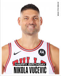 Join us in wishing Nikola Vučević of the Chicago Bulls a HAPPY 35th  BIRTHDAY! #NBABDAY