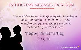 Father's day is a golden opportunity for both kids and fathers to express our feelings and our love for each other. 11 Happy Fathers Day Wishes Ideas Fathers Day Messages Happy Father Day Quotes Fathers Day Wishes