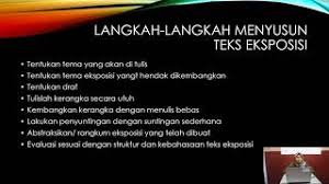 Semoga bermanfaat bagi kalian, dan selamat mencobanya. Bahasa Indonesia Menyusun Teks Eksposisi Youtube