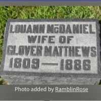 Louann Susan McDaniel (1809–1886) • FamilySearch