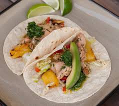 Drizzle the avocados with the remaining lime juice; Island Trollers Habanero Tuna Tacos Islandtrollers