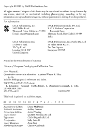 Check spelling or type a new query. Quantitative Research In Education A Primer Sage Research Methods