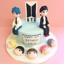 Maybe you would like to learn more about one of these? Bts Birthday Cake In 2021 Bts Cake Bts Birthdays Cupcake Birthday Cake