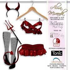 Small tits, brunette, girlfriend, 3d porn, fishnet, skinny, perfect body, hd. Second Life Marketplace Almamiranda Red Latex She Devil Halloween Costume