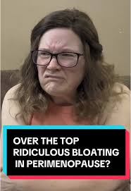 Over the top ridiculous bloating in perimenopause? #perimenopause #bloating  #over40women #over40club
