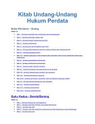 Kuh Perdata