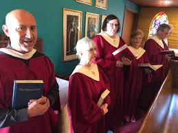 A visitation at St. Andrew's Church, Fullerton