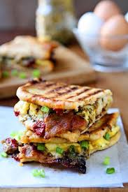 Cook until golden and cooked through, about 3 minutes per side. 20 Delish Paninis To Make When Your Usual Sandwich Gets Boring Breakfast Panini Breakfast Brunch Recipes Recipes