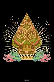 The gunungan (javanese mountain), also known as kayon or kayonan (from kayu, wood or tree) in bali, is a figure in the indonesian theatrical performance of wayang e.g. Notebook Traditional Wayang Kulit Puppet Journal Indonesian Wayang Gunungan Composition Book Symbol Pattern Gift Publishing W 9781703745481 Amazon Com Books