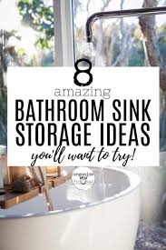 This list also has a few toilet tank top sink let's discuss these 17 fantastic diy bathroom sink ideas in detail, shall we? 8 Amazing Under Bathroom Sink Storage Ideas You Ll Want To Try