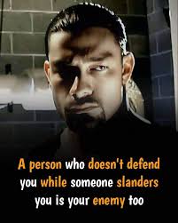 I can deeply relate to this... If someone claims to be yours but sides with  others when they slander you...and instead says you're wrong... they're not  yours....they're your enemy in disguise.. . |