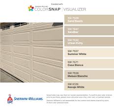 Creamy is the lightest of the bunch, coming in with an lrv of 81, meaning it's. Sherwin Williams Maison Blanche Paint Color