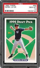 Maybe you would like to learn more about one of these? Derek Jeter Card Values Psa Collector Guide Psa Blog