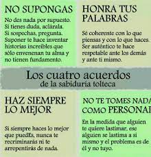 Los cuatro acuerdos es un libro que nos describe la sabiduría tolteca. Fundacion Alfa Omega Mc Los Cuatro Acuerdos De La Sabiduria Tolteca
