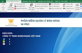 PHẦN MỀM QUẢN LÝ BÁN HÀNG OFFLINE - TỐT nhất Việt Nam - WPRO - Phần mềm Quản  lý bán hàng, kho, công nợ, lãi lỗ, nhân viên, ... phần mềm quản