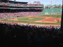 fenway park section grandstand 14 row 10 seat 7