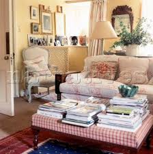 El001 26 Country Style Living Room With Floral Fabric Country Style Living Room Country Living Room Furniture Cottage Living Rooms
