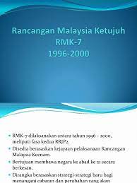 Mengekalkan kepesatan ekonomi untuk pembangunan seimbang. Rmk 7 8 9