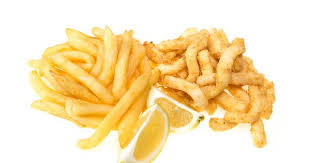 Calamari Strips Full Portion With Chips R29 The Fish Chip Co 014 537 2670 Fish And Chips Traditional Fish And Chips Gourmet Pizza
