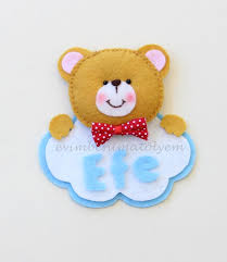 Isimli Ayicik Magnet Kece Okulu Kece Bebek Sekerleri Cocuklar Icin Elisi
