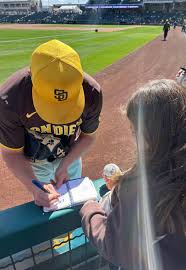 The San Diego Padre Spring Training in 2025 Autographs | TikTok