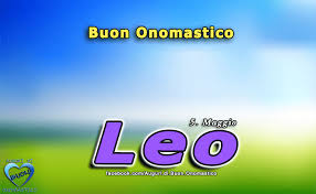 Buon Onomastico Leo Auguri Di Buon Onomastico