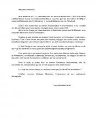 Madame, monsieur des questions pour faire une lettre de motivation licence et voir votre voeu validé ? Lettre De Motivation Licence Avi Lettre Type Rayan Le Bizz