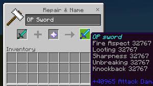 Max Level Enchantments In Minecraft Pocket Edition Level 32767 Tools Youtube