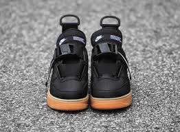 Nike Air Force 1 Black Gum Sole 