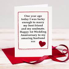 I placed the stamped sentiment just under the lace. Handmade First Anniversary Card By Jenny Arnott Cards Gifts Notonthehighstreet Com