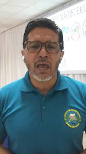 Profesor Fernando Abrego, Secretario de La Asociación de a profesores de La  República de Panamá. Desde el III Encuentro de Dirigentes en David,  Chiriquí.