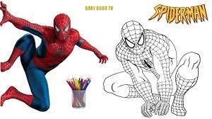 Nothing is impossible to a young mind. Easy Coloring Sheet Easy Spiderman Coloring Pages Bintang Hotteatime