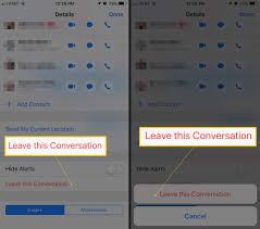 Note that you can only leave a group conversation if it has at least 3 more people besides you. How To Leave Or Mute A Group Text On Android Or Ios